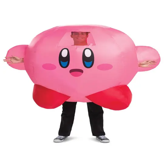 Kirby Adult Inflatable Costume | One Size {1}