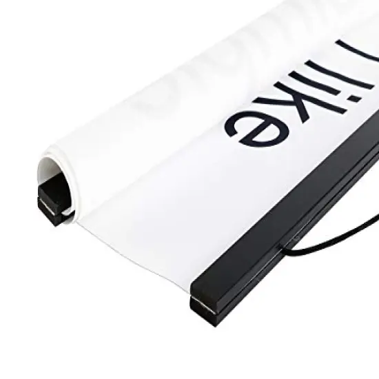 Magnetic Poster Hanger Frame, 9x24 9x12 9x11 Light Wood Wooden Magnet Canvas Artwork Print Dowel Poster Hangers Frames Hanging Kit (Black, 9") {6}