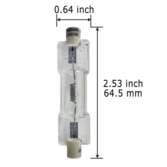 OSRAM 64380 200W 6.6A J1/40 R7s Base Airfield Bulb {3}