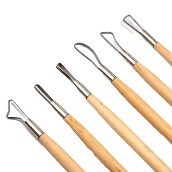 Kitcheniva Clay Tool Pottery Ceramic Sculpting Tools 6 Pcs {4}