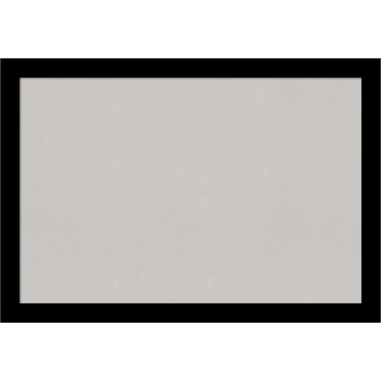Brushed Framed Corkboard, Grey Cork Brushed Black {1}