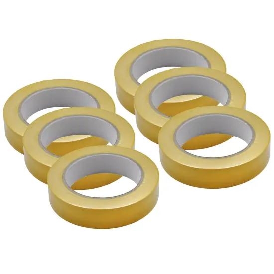Floor Marking Tape, Yellow, 6 Rolls {1}