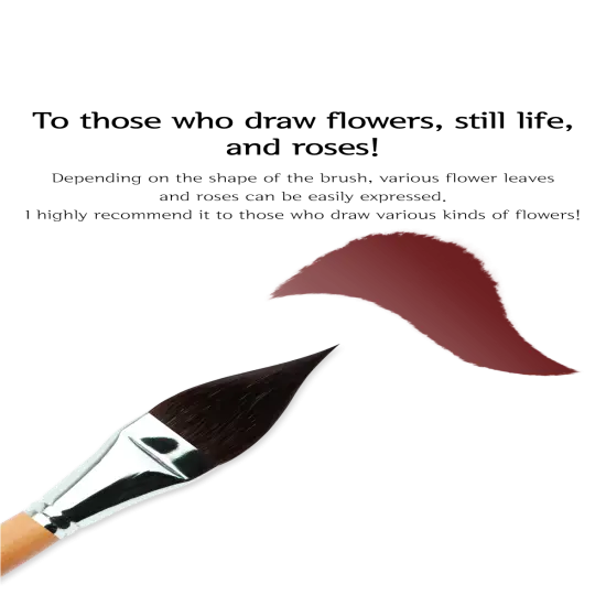 Herend Brush RF-8800 Flower Brush (Squirrel) {6}