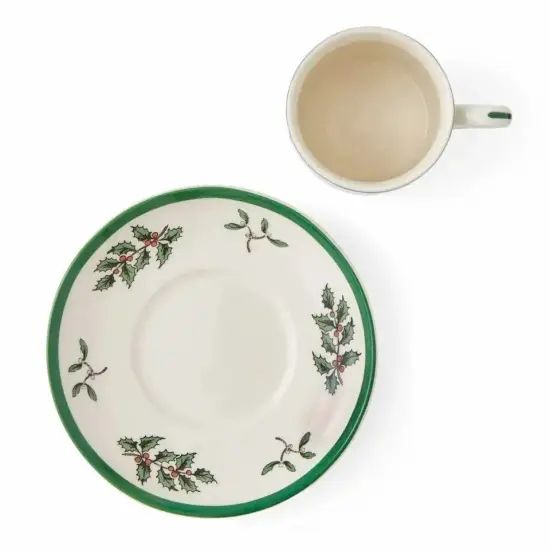 Spode Christmas Tree Espresso Cup and Saucer, Set of 4 {3}