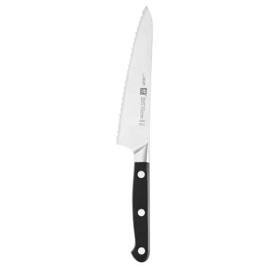 ZWILLING Pro 5.5-inch Serrated Prep Knife {1}