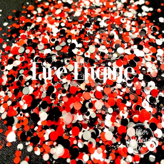 Polyester Glitter - Fire Engine by Glitter Heart Co.&trade; {3}