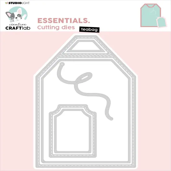 Studio Light Essentials Cutting Die-Nr. 730, Teabag {1}