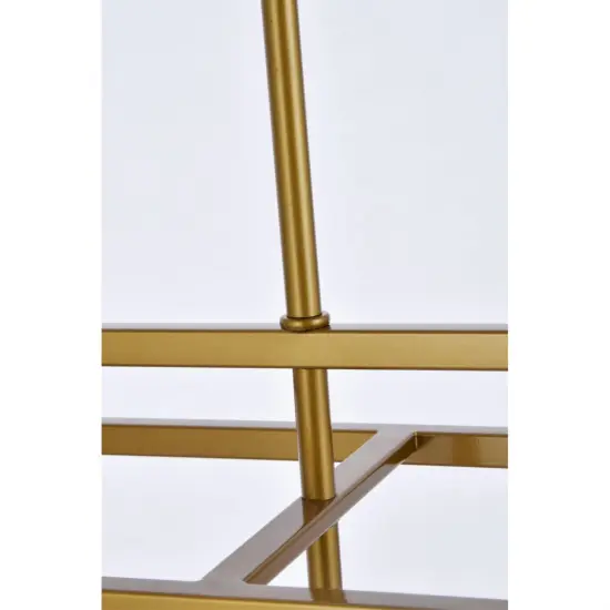 Voir 3 lights pendant in brass {5}