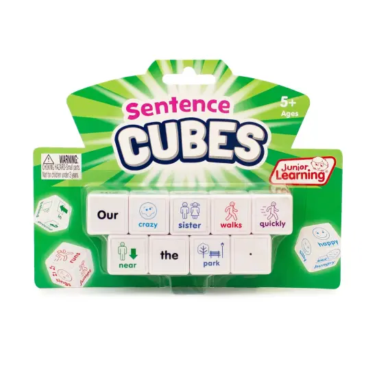 Sentences Cubes, Set of 9 {2}