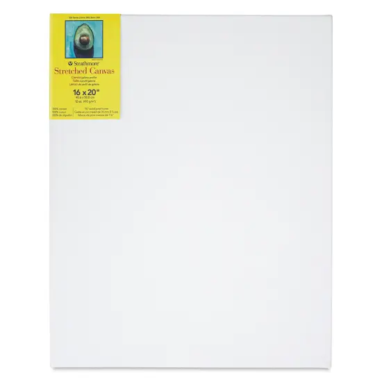 Strathmore 300 Series Stretched Cotton Canvas - 1-3/8" Profile, 16" x 20" {1}