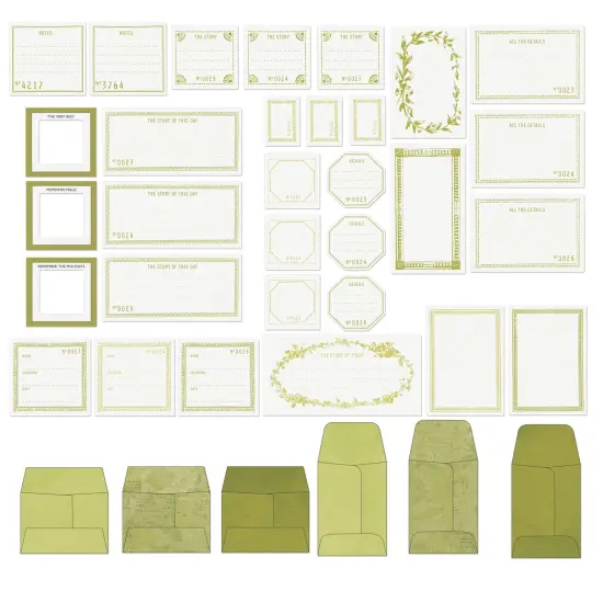 Color Swatch: Grove Envelope Bits-37/Pkg {2}