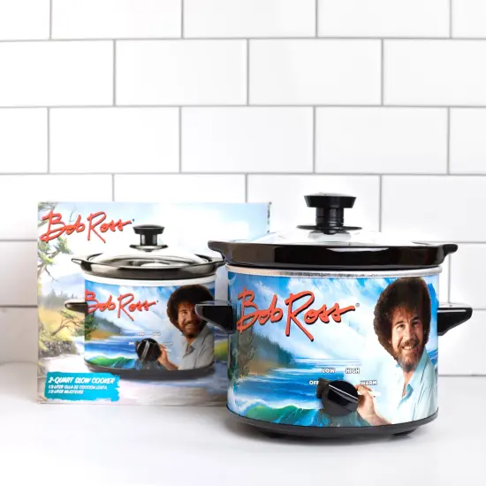 Uncanny Brands Bob Ross 2-Quart Slow Cooker {6}