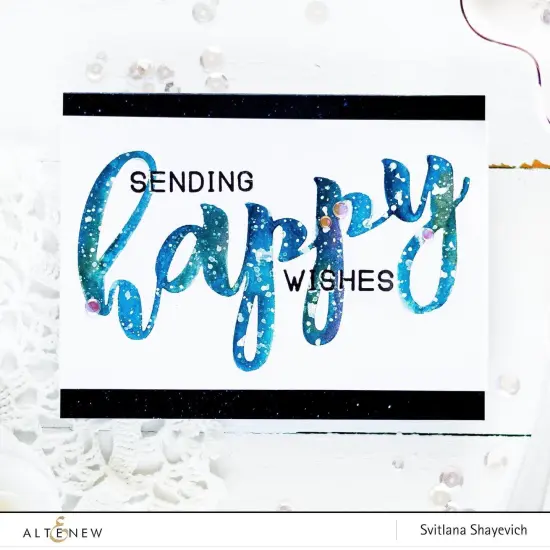 Mega Greetings 2 Stamp Set {4}