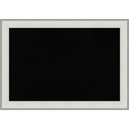 Imperial Framed Corkboard, Black Cork Imperial White {1}