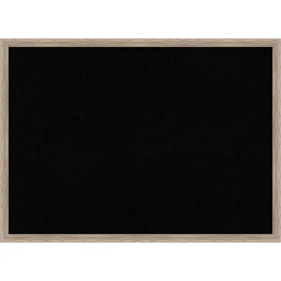 Hardwood Wedge Wood Framed Corkboard, Black Cork {1}