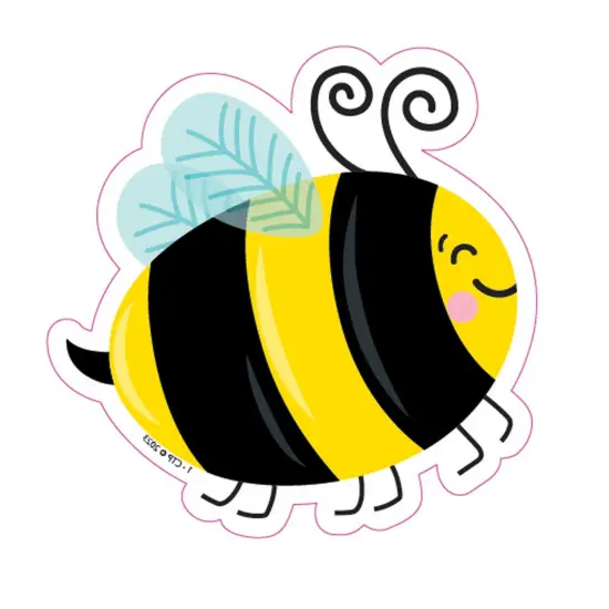 Busy Bees 3 Inch Designer Cut-Outs, 36 Per Pack, 6 Packs {2}