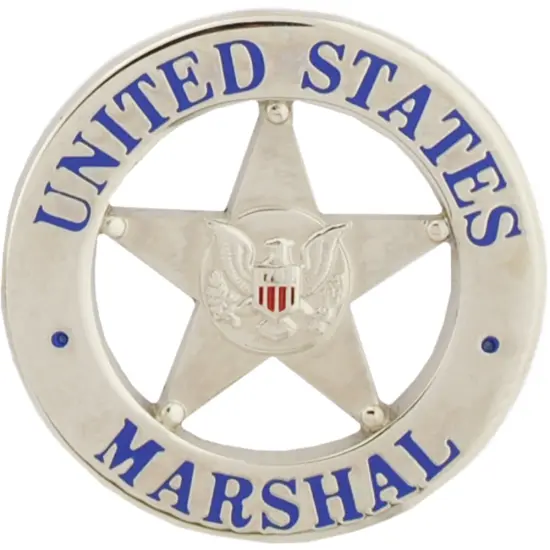 EagleEmblems PIN-BDG,Marshal,U.S. (1'') {1}