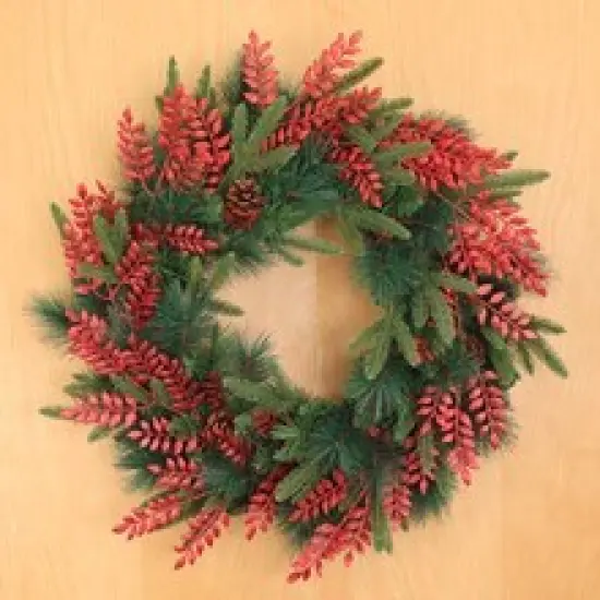 17" Glitter Ash Spray - 12-Pack, Sparkling Finish, Perfect for Wreaths, Trees & Garlands - Christmas & Holiday D&eacute;cor Accent, Floral Home by Artificial Flowers {3}