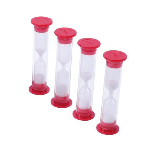 Sand Timers - 1 Minute - 10 Per Pack - 3 Packs {2}