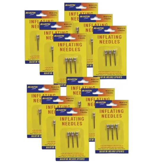 Inflating Needles, 3 Per Pack, 12 Packs {1}