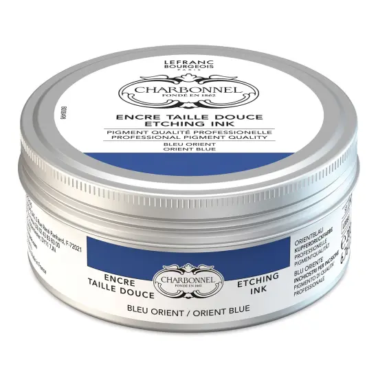 Charbonnel Etching Ink - Oriental Blue, 200 ml {1}