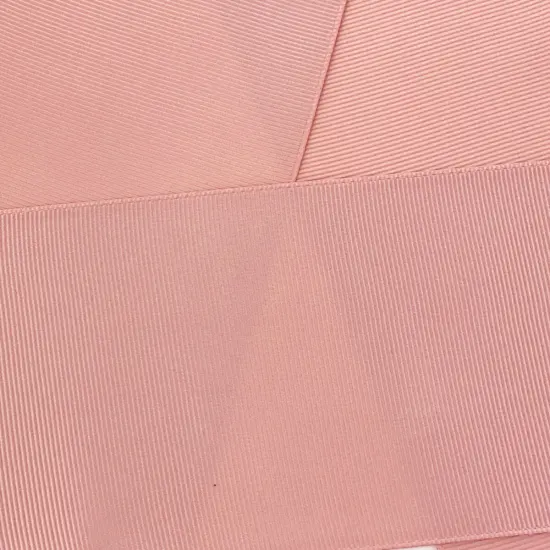 7/8" Grosgrain Ribbon Solid 161 Rose Gold 100yd {1}