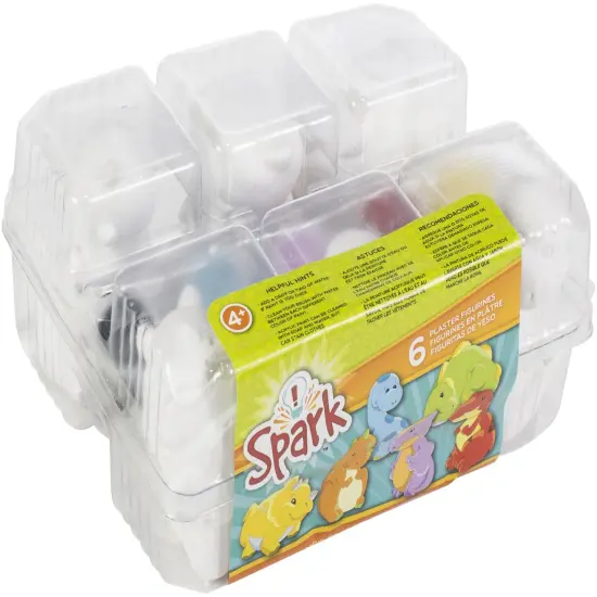 Colorbok Spark Plaster Value Pack-Dinosaur {2}