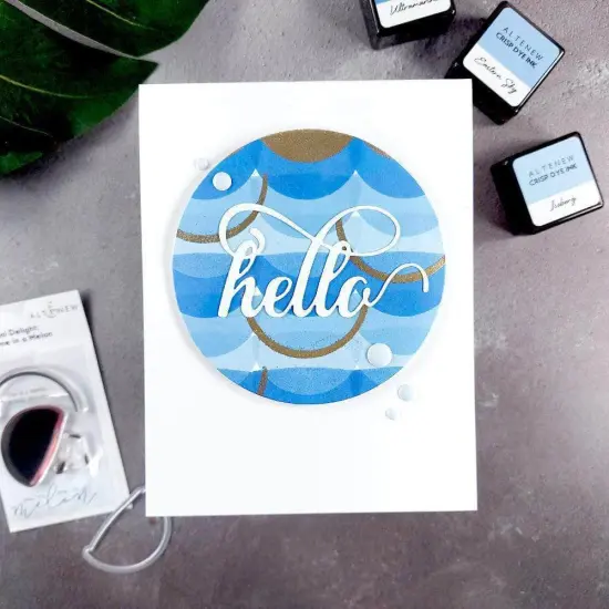 Glacier Caves Enamel Dots {3}