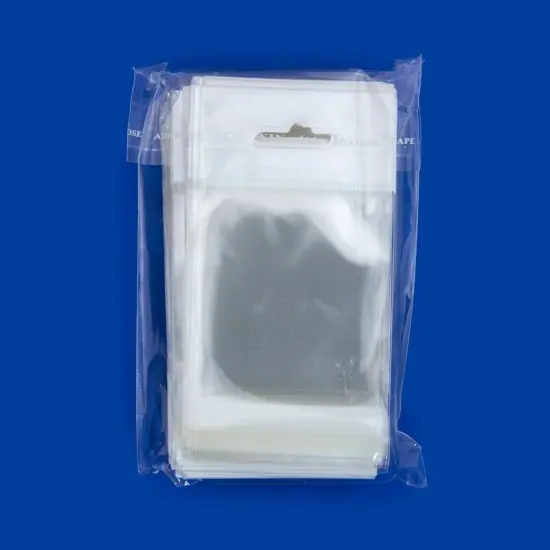 Resealable Polypropylene Bags with Hanging Header 2x2" (Package of 100) {3}