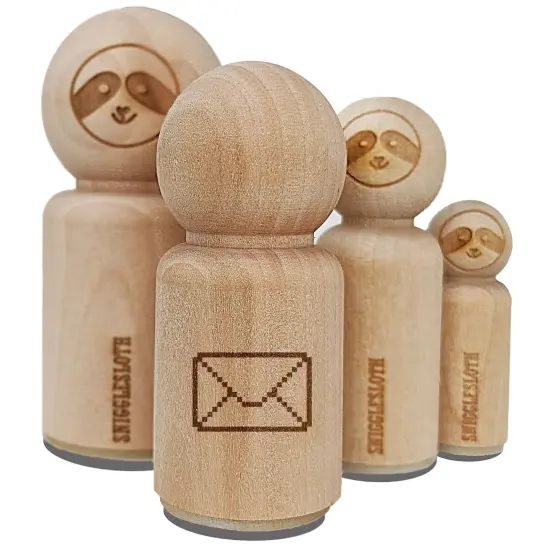 Pixel Digital Mail Rubber Stamp for Stamping Crafting Planners {7}
