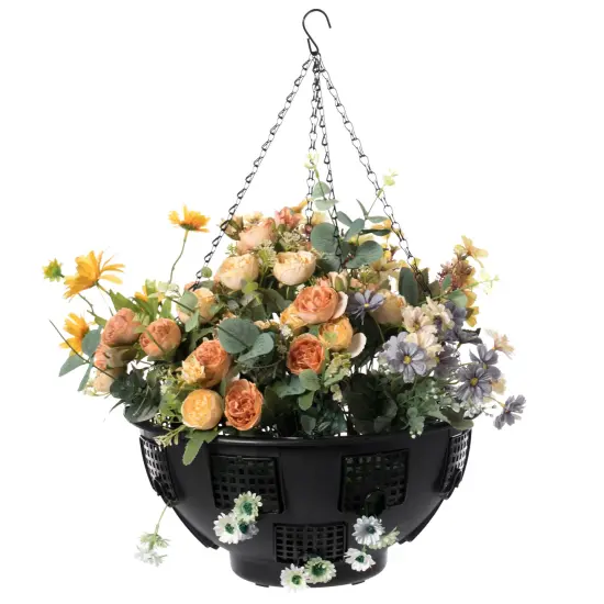 Durable Plastic Lace Ultimate Hanging Baskets Tomato, Flower, and Herb Outdoor Flower Planter {2}
