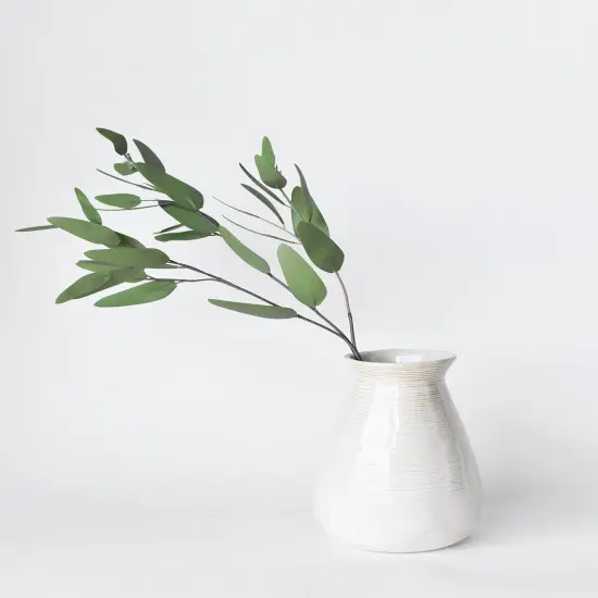 31" Faux Eucalyptus Leaf Stem {1}