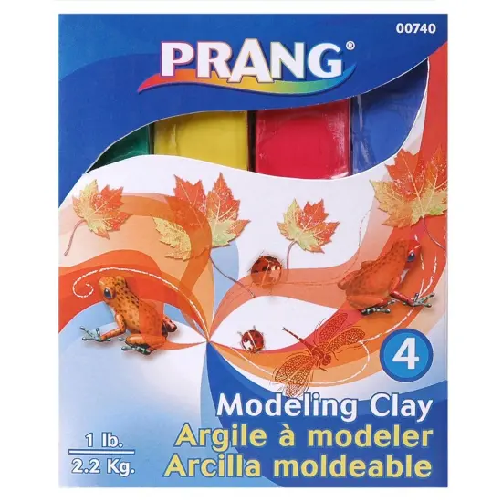 Modeling Clay, Assorted, 1 lb. Per Pack, 6 Packs {2}