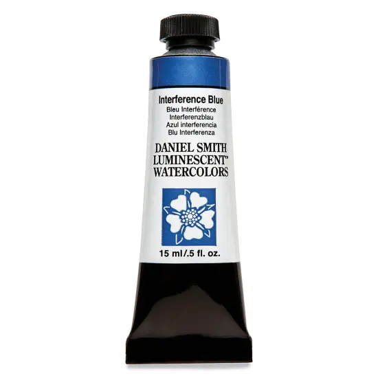 Daniel Smith Luminescent Watercolor - Interference Blue, 15 ml, Tube {1}