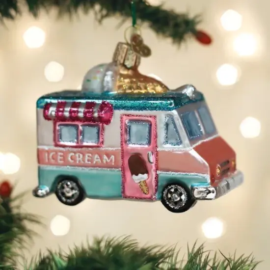 Old World Christmas: Ice Cream Hanging Ornaments, Set of 6 {5}