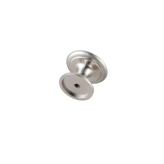 Kaid 1.2" Diameter Brushed Nickel Mushroom Knob Multipack (Set of 10) {5}