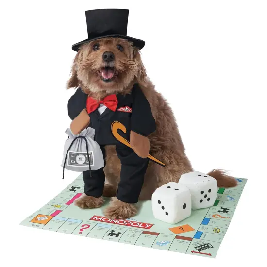 Mr. Monopoly Dog Costume {2}