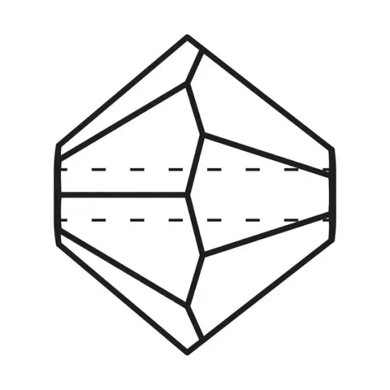 Preciosa Czech Crystal Rondelle 5" Bead Strand, 4mm Crystal AB {3}