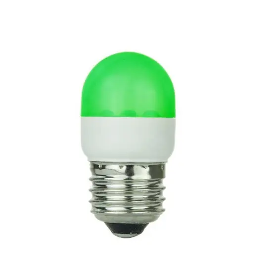 SUNLITE Green 0.5w Tubular T10 Medium Screw In Base Light Bulb {1}