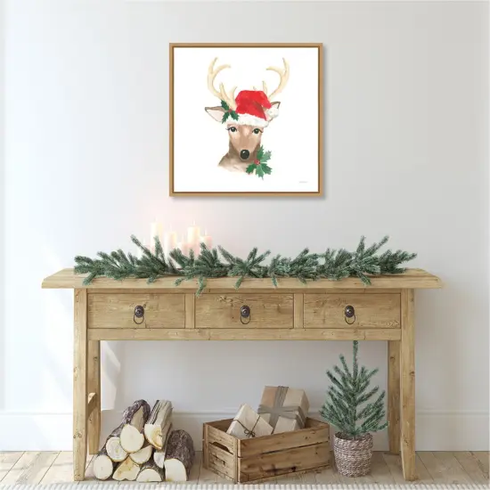 Critter Greetings VIII by Jenaya Jackson Framed Canvas Wall Art {7}