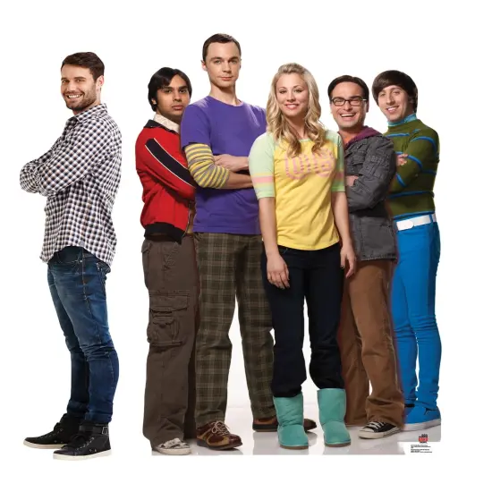 Raj, Sheldon, Penny, Leonard & Howard (Big Bang Theory) {3}