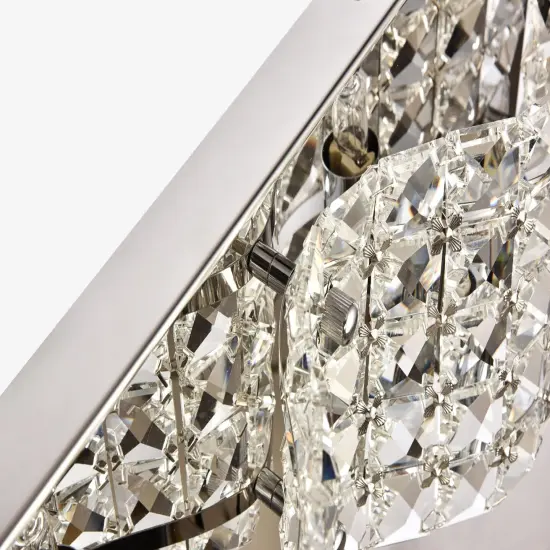 Tate Collection Wall Sconce D20.6 H4.7 Lt:3 Chrome Finish {6}