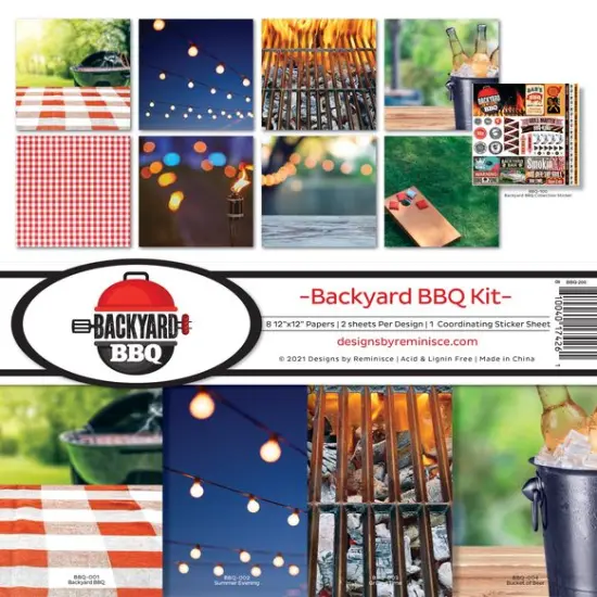 Reminisce Backyard BBQ Collection Kit {1}