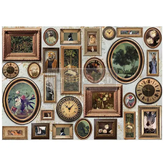 Prima Re-Design A1 Decoupage Fiber-Fancy Friends {1}