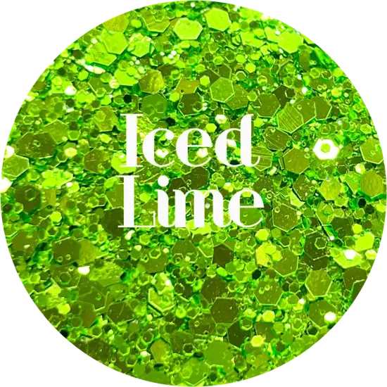 Polyester Glitter - Iced Lime by Glitter Heart Co.&trade; {1}