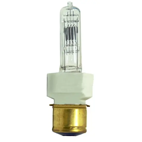BTR 1000w 120v T6 Clear Single Ended Halogen Bulb - Film Stage Studio Lamp {1}