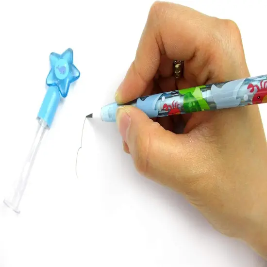 TINYMILLS 24 Pcs Sea Animals Ocean Life Turtles Multi Point Stackable Pencil with Eraser {4}