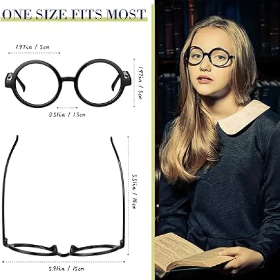 Professor Glasses - 1 Pc. {4}