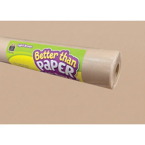 Light Brown Better Than Paper Bulletin Boad Roll, 4' x 12', Pack of 4 {1}