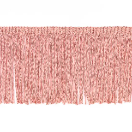 10 Yards of 4" Chainette Fringe Trim | 10 yard cut Mauve {1}
